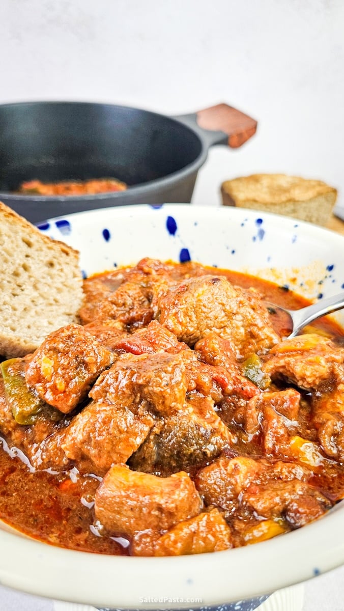 Greek Pork Stew - Bekri Meze