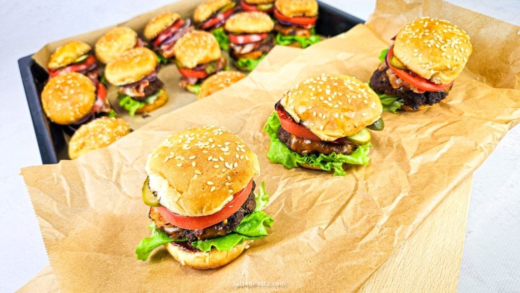 Mini burgers